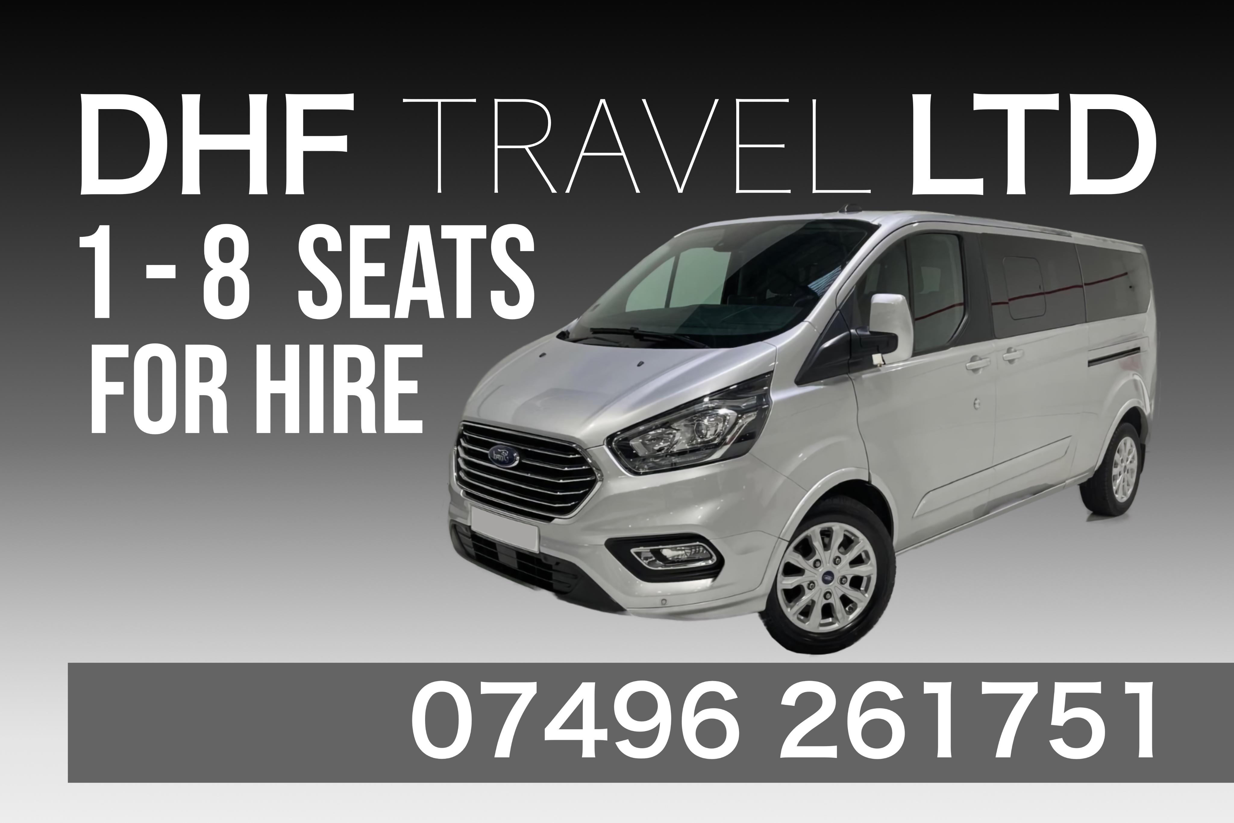 DHF Travel business card